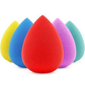 BEAKEY 5 Pcs Makeup Sponges Set